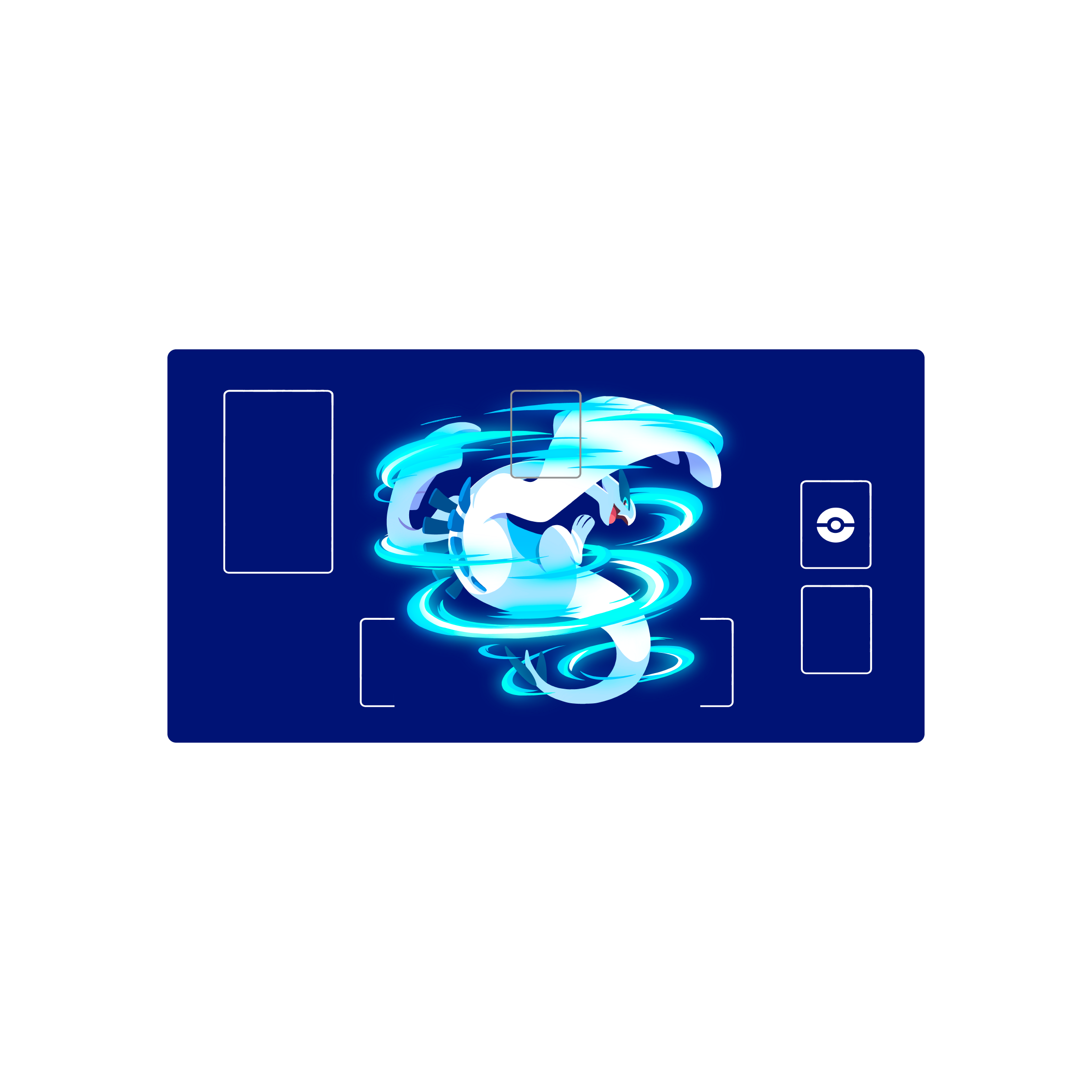 Mousepad Playmat Pokemon TCG LUGIA 70x36 Classic | PERSONALIZADO