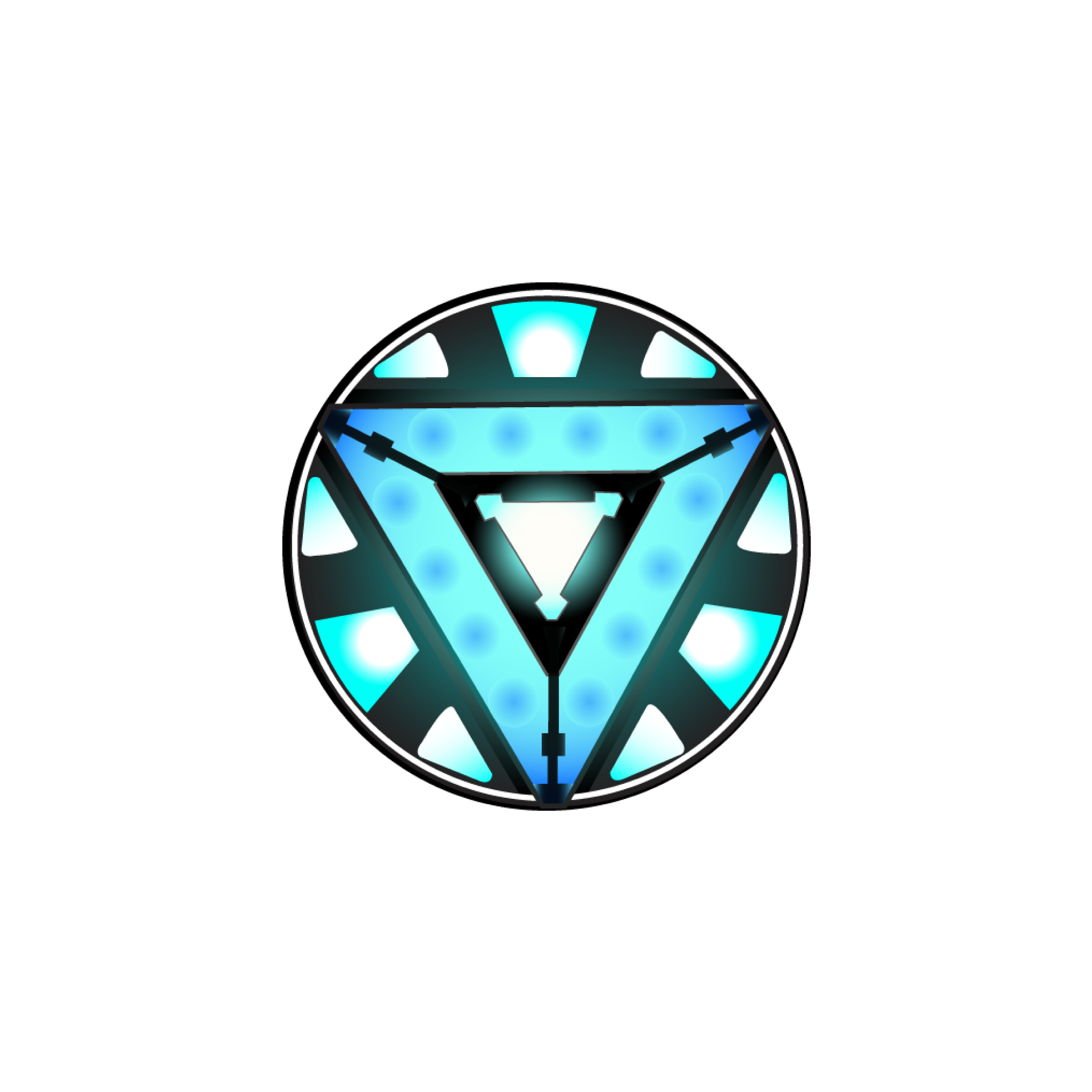 Mousepad Reactor ARC ironman 25x25 Form | PERSONALIZADO