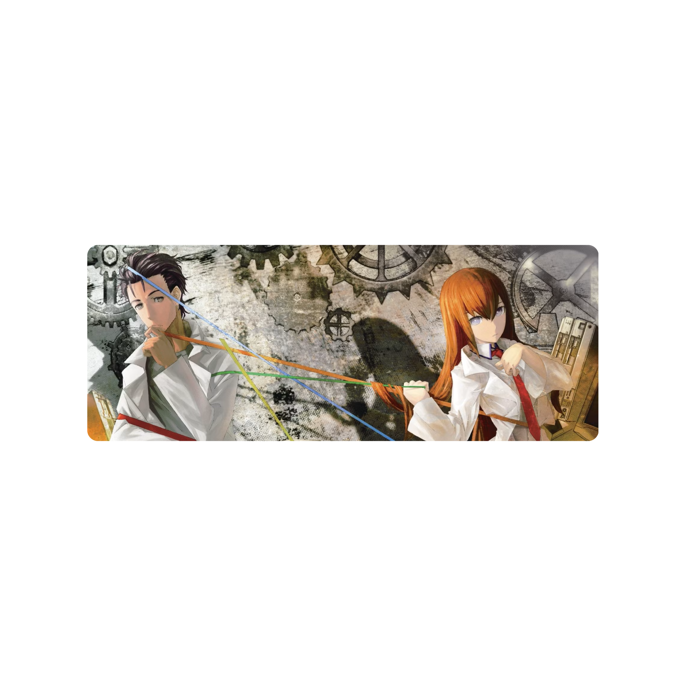 Mousepad Steins Gate 67x25 PRO | PERSONALIZADO