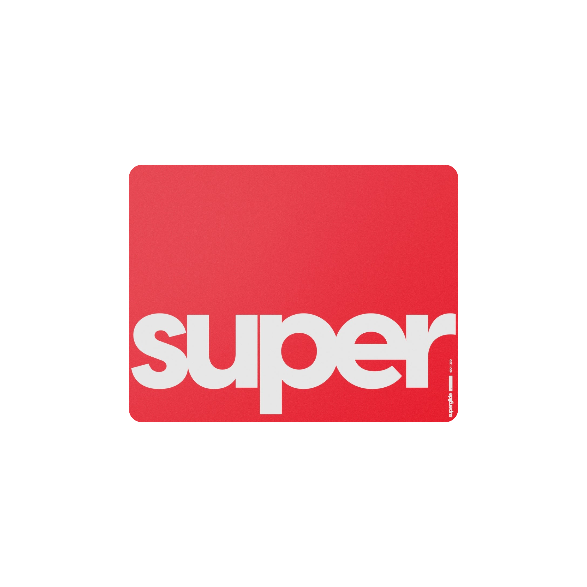 Mousepad Superglide Rojo 42x33 PRO | PERSONALIZADO