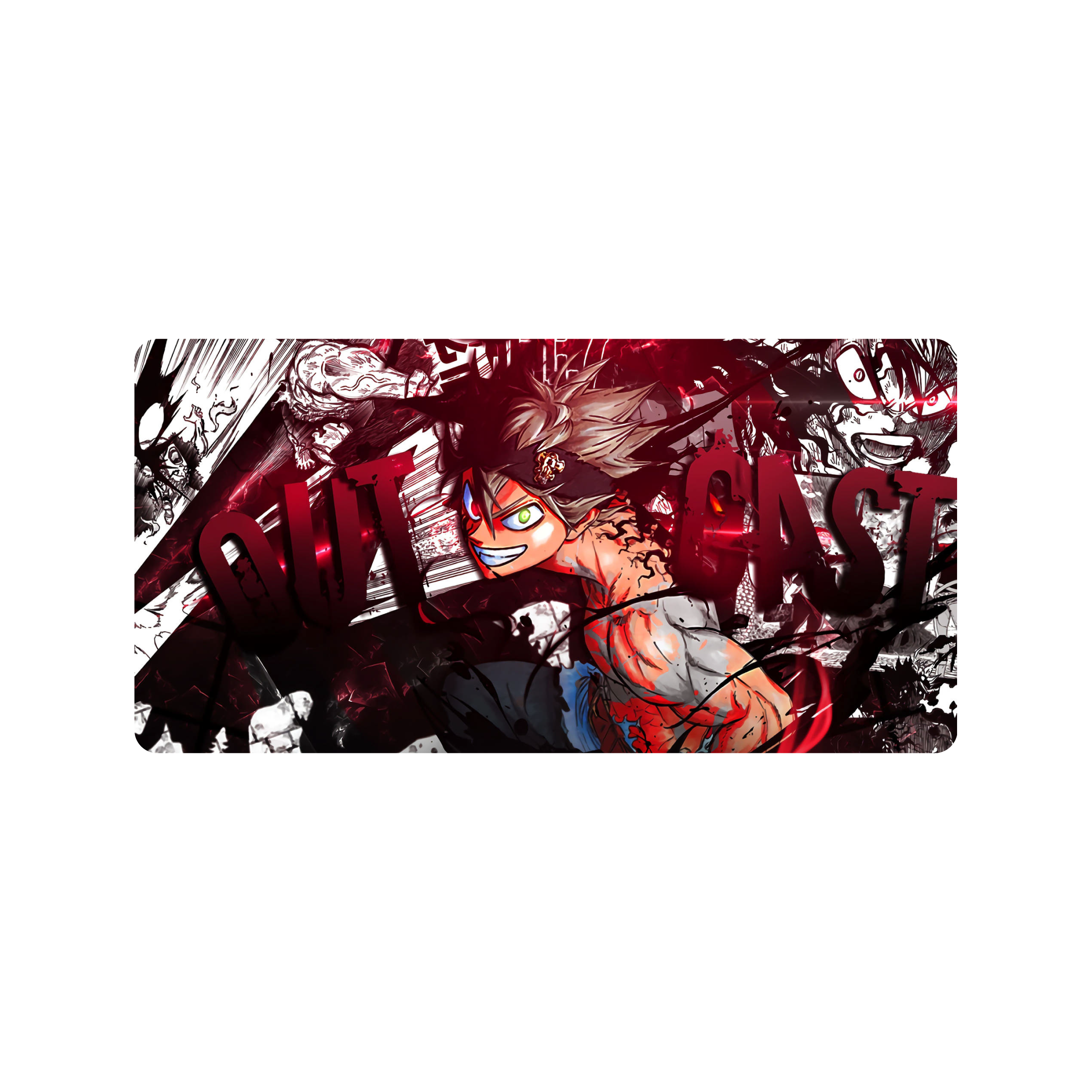 Mousepad asta black clover 120x60 PRO | PERSONALIZADO