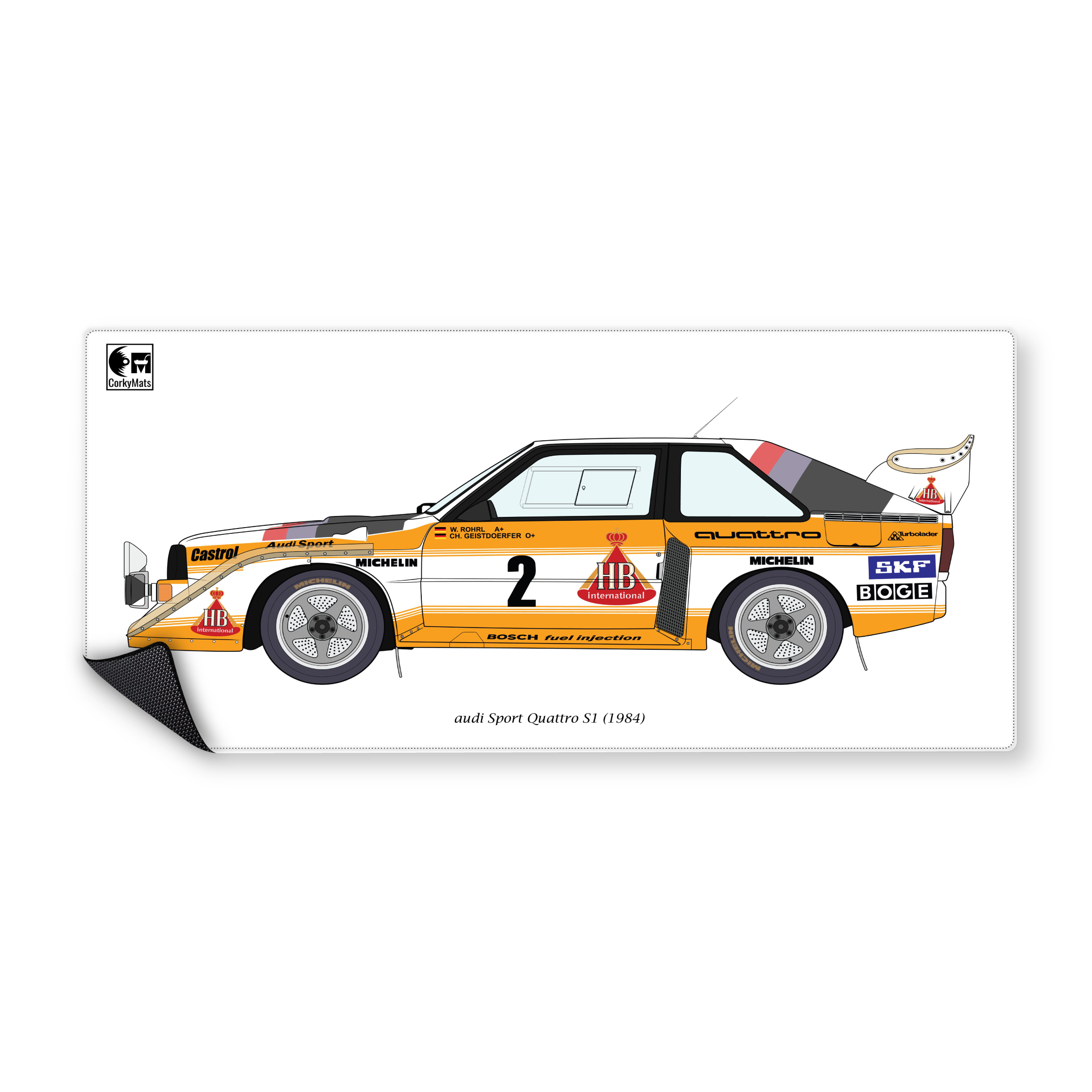 Mousepad auto 90x40 Classic | PERSONALIZADO