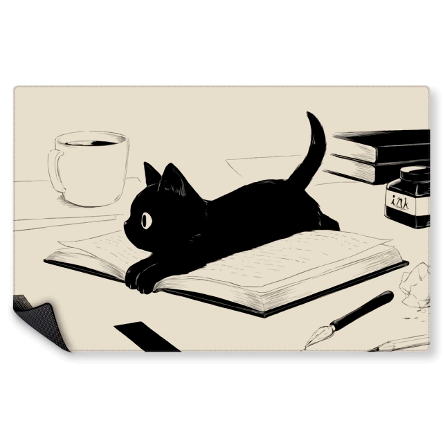 Mousepad Gato Preto | MMGGAMERS