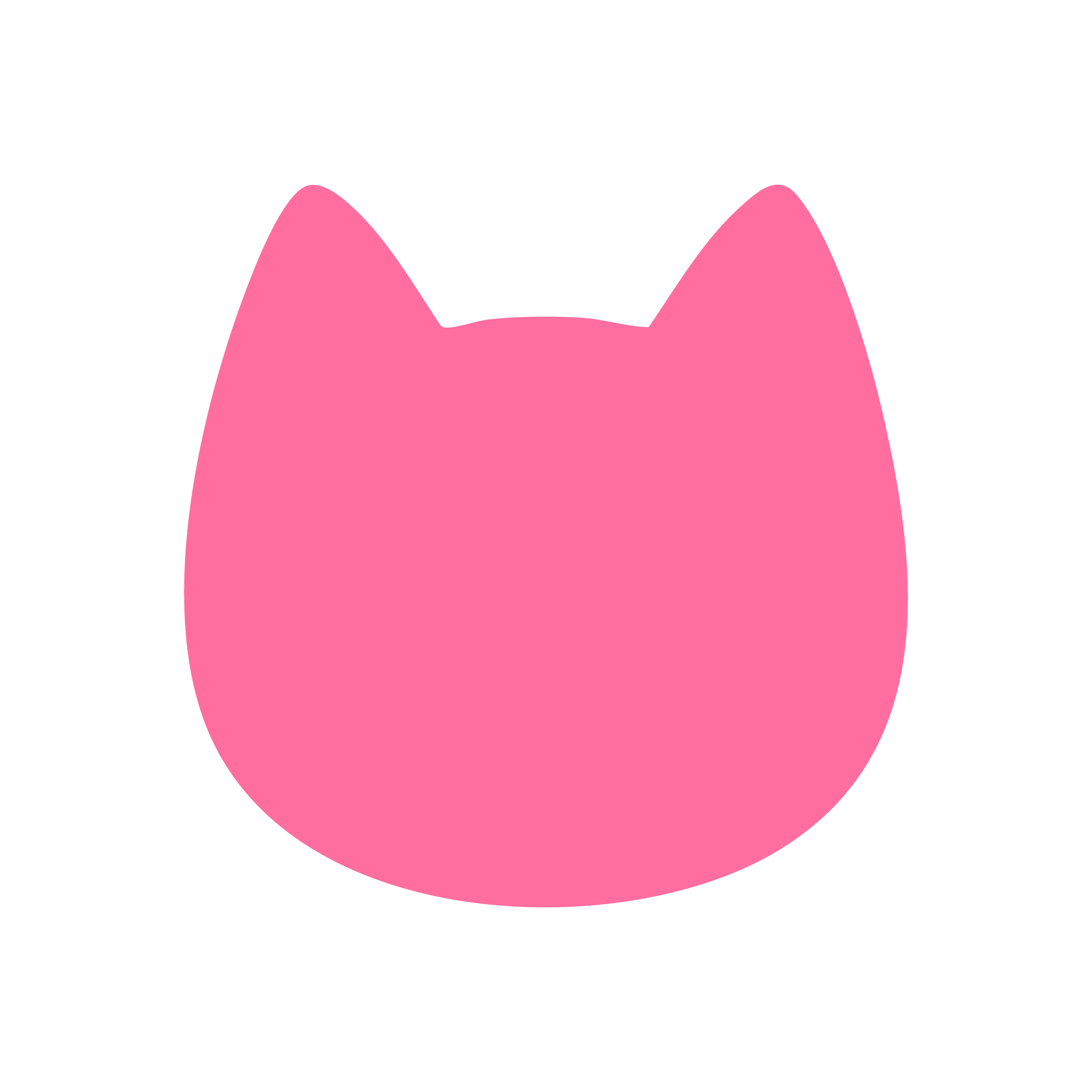 Cat Head 40x40 | MgM FORMS