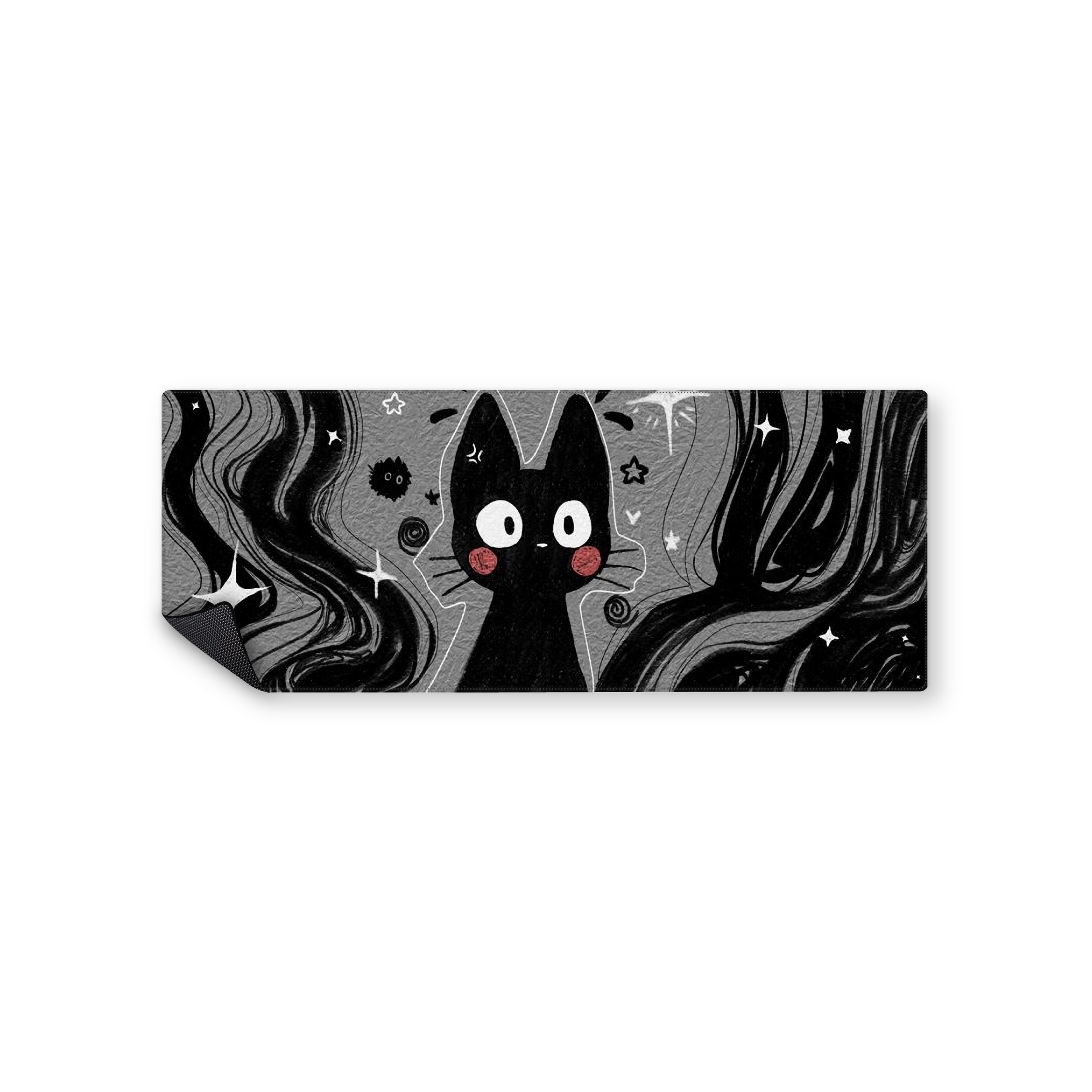 Mousepad gatito 82x32 Classic | PERSONALIZADO