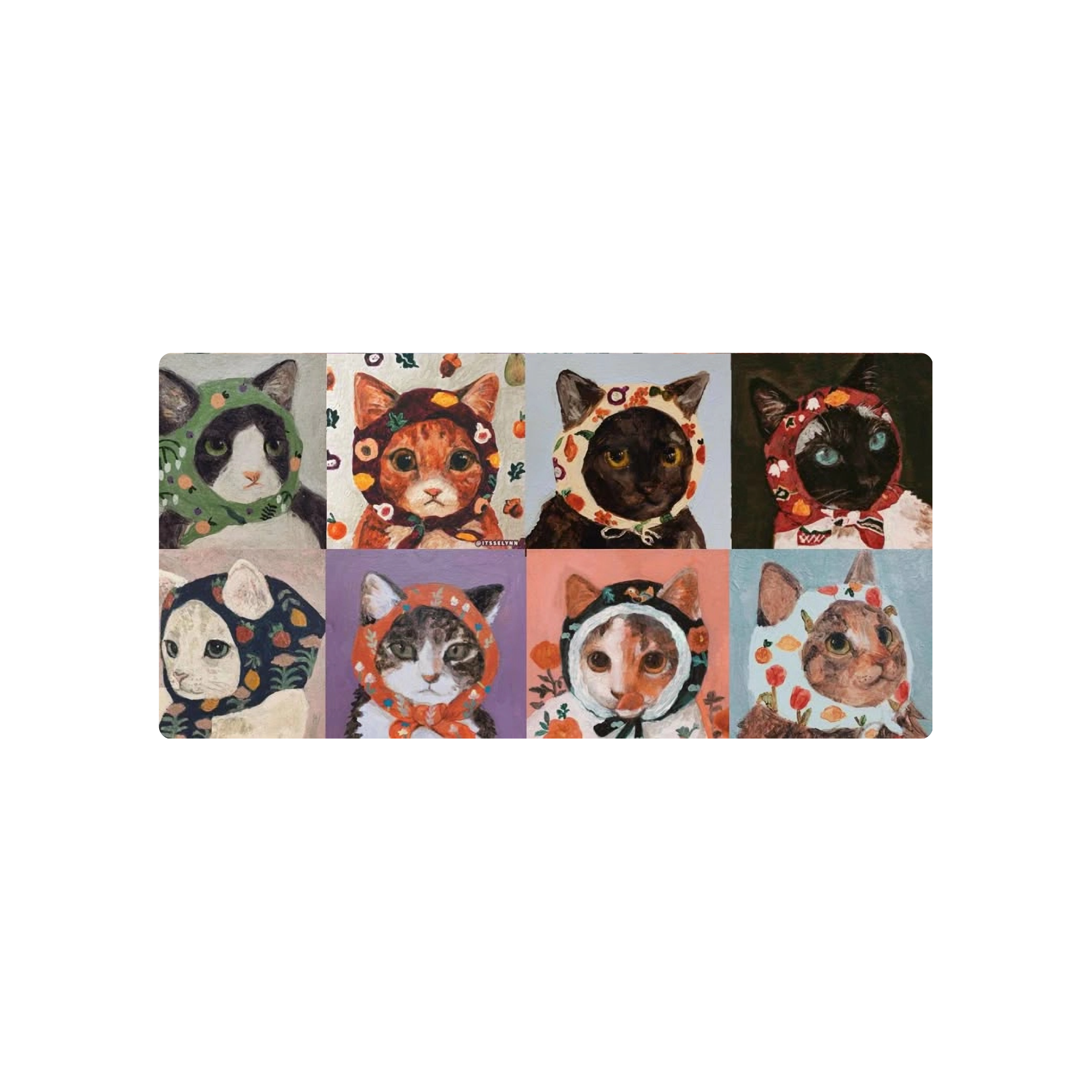 Mousepad gatitos lindos 65x32 Classic | PERSONALIZADO