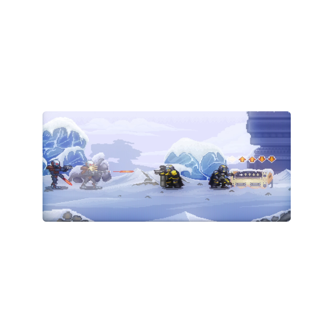 Mockup Mousepad Helldivers 90x40 PRO | PERSONALIZADO