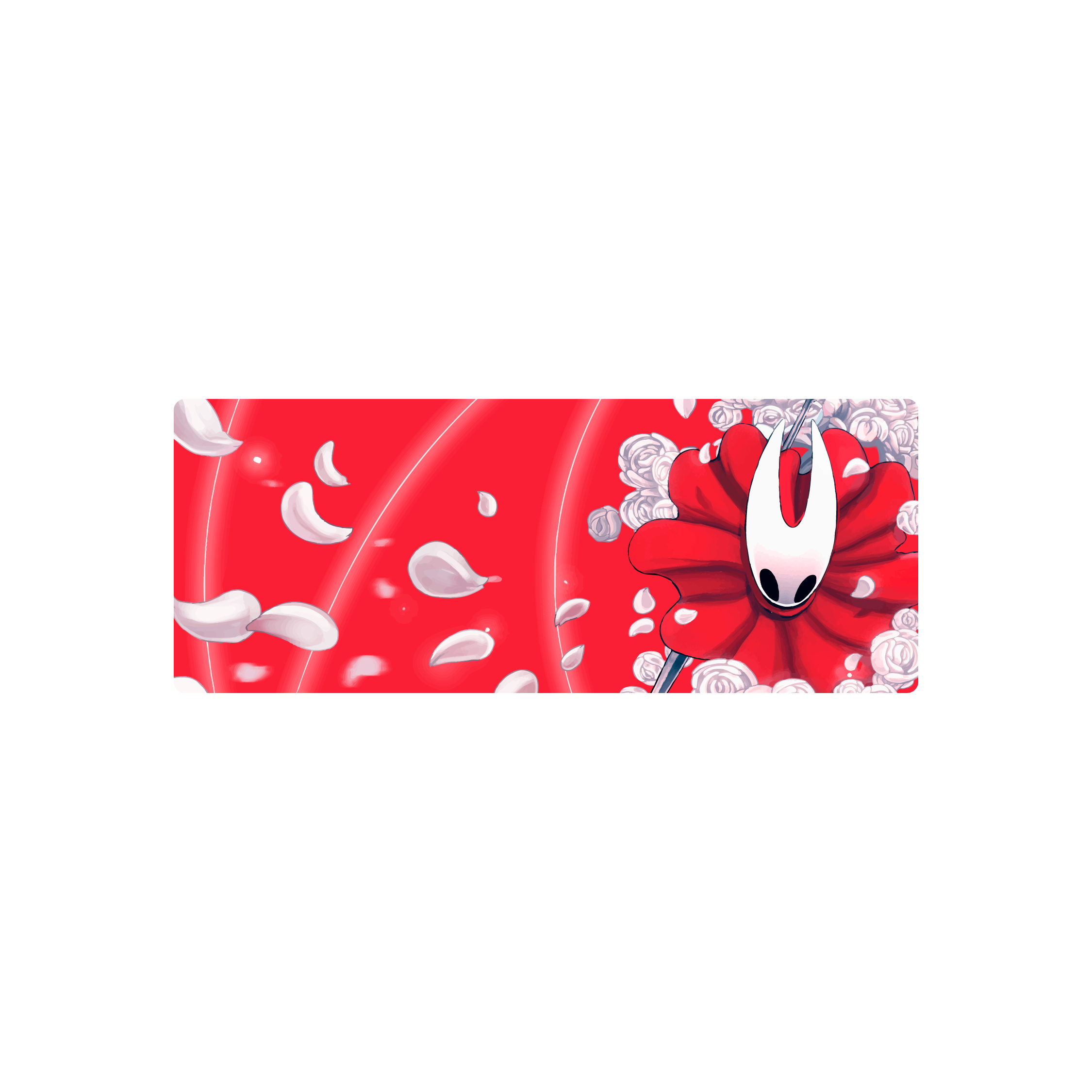 Mousepad horrnet hollow knight silksong 113x44 PRO | PERSONALIZADO