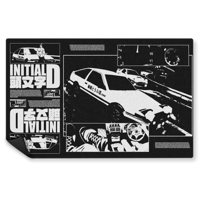 Mousepad Intial D Vintage | MGMGAMERS