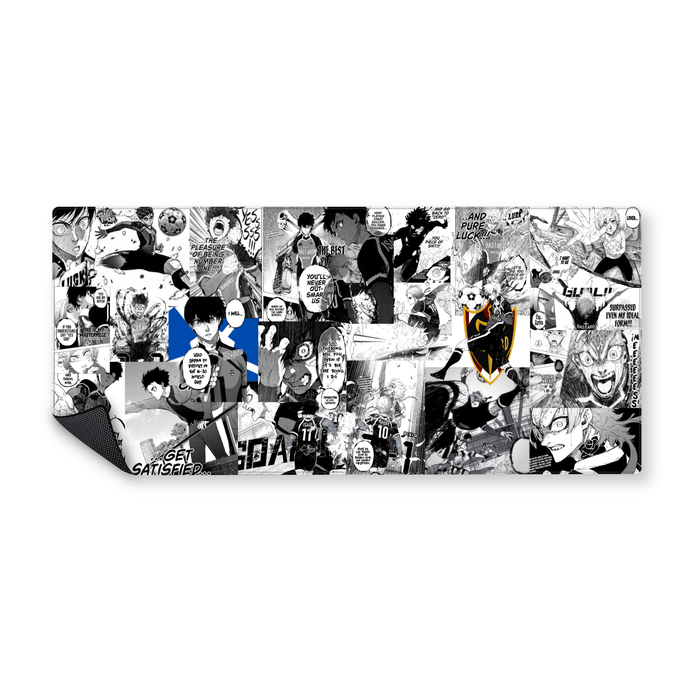 Mousepad kaiser and isagi team up 90x40 Classic | PERSONALIZADO