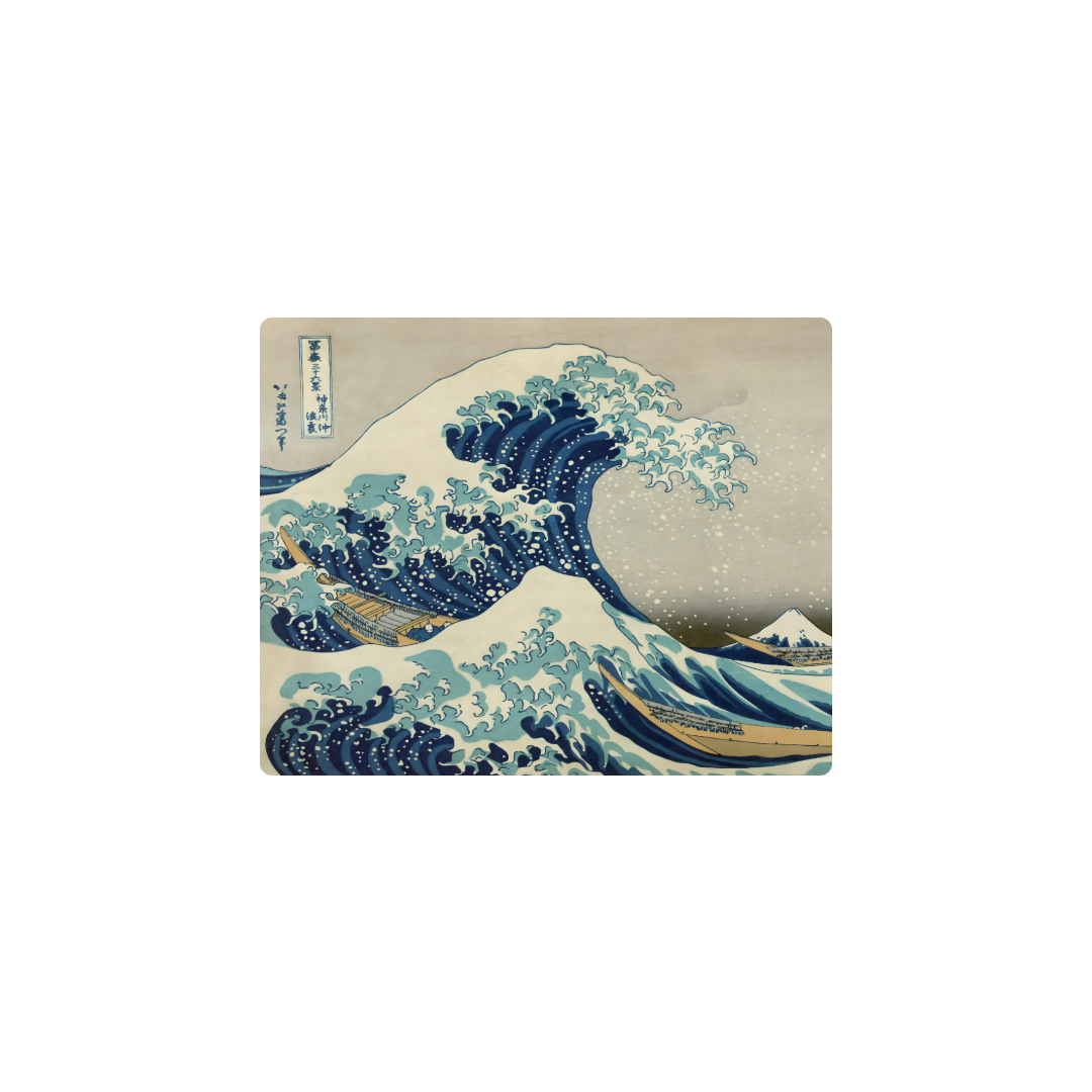 Mockup Mousepad La gran ola de Kanagawa 50x40 PRO | PERSONALIZADO
