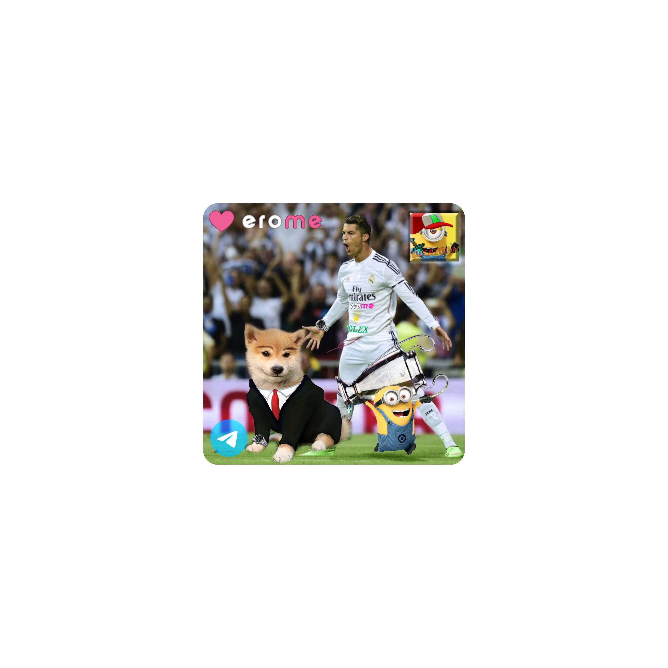 Mousepad lucatoon 25x25 Classic | PERSONALIZADO