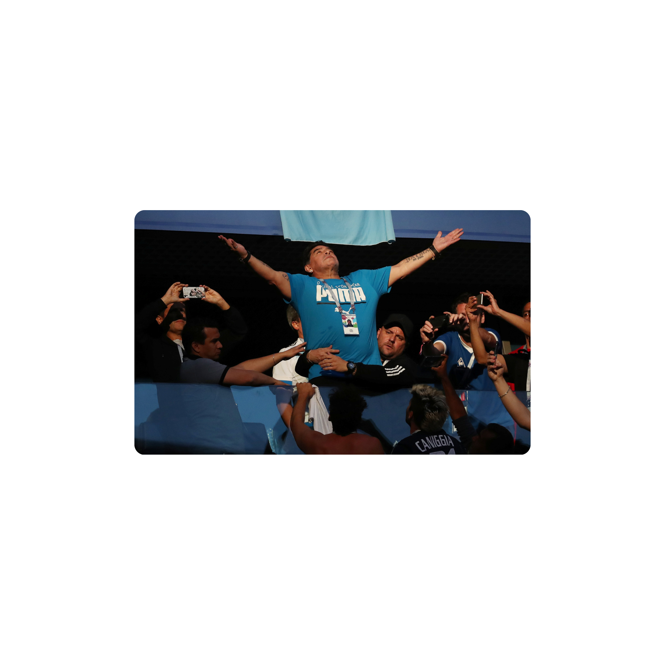 Mousepad maradona aura 78x48 Classic | PERSONALIZADO