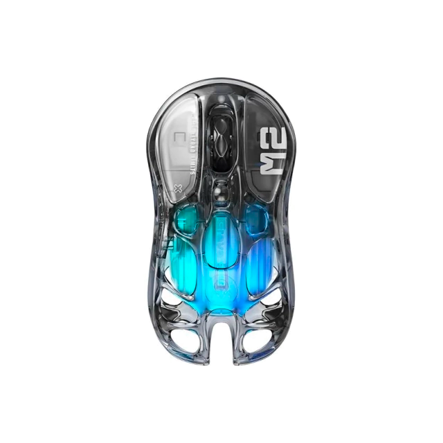 Mouse Gamer Gravastar Mercury M2 RGB inalámbrico - Stealth Black | MgM IMP