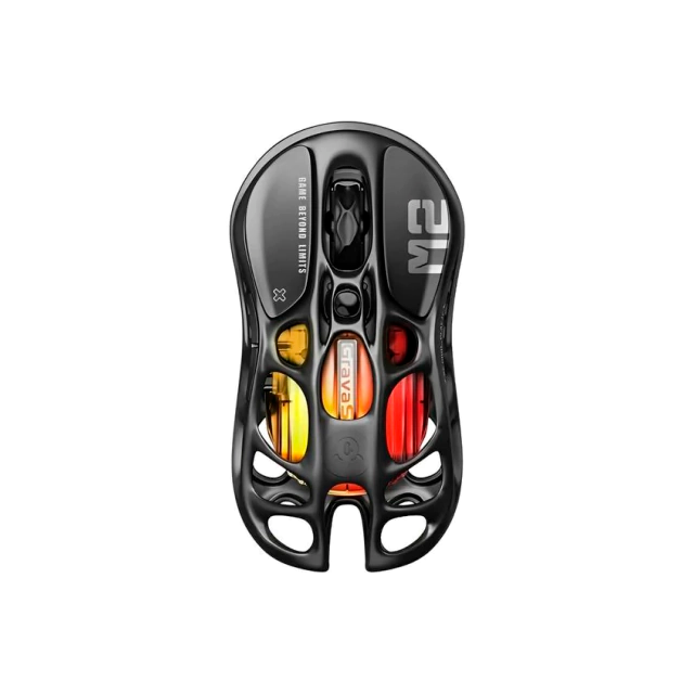 Mouse Gamer Gravastar Mercury M2 RGB inalámbrico - Stealth Black | MgM IMP