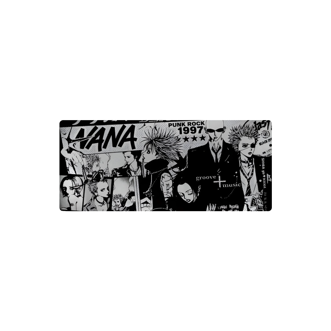 Mockup Mousepad Nana Punk rock 1997 Edit 70x30 Classic | PERSONALIZADO