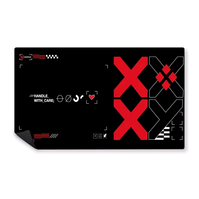 Mousepad X Branco | MMGGAMERS