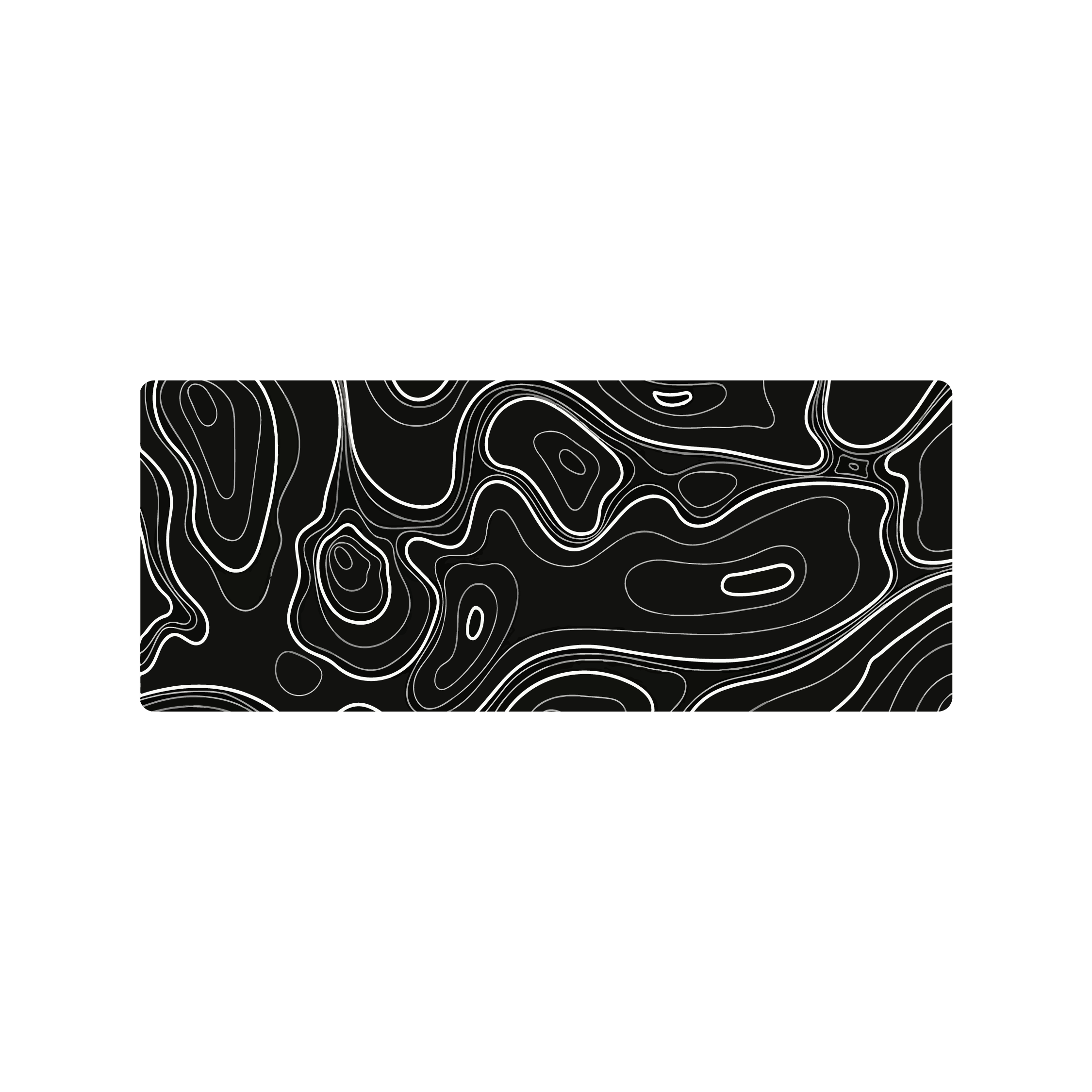 Mousepad topografico 80x32 PRO | PERSONALIZADO