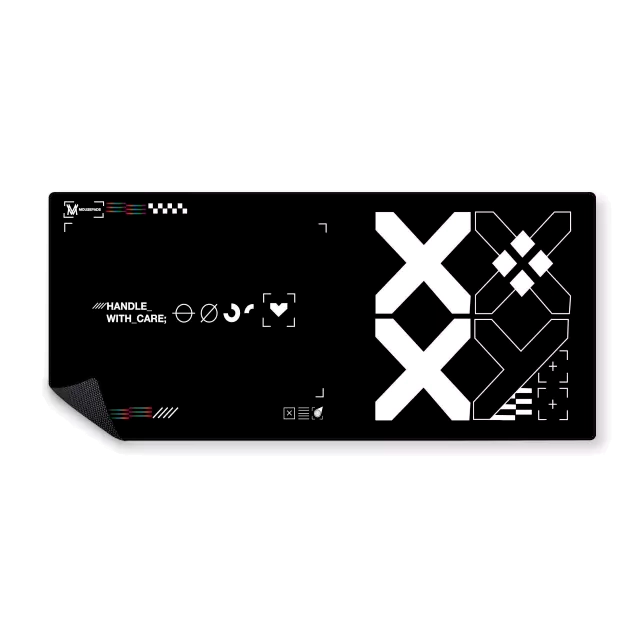 Mousepad X Branco | MMGGAMERS