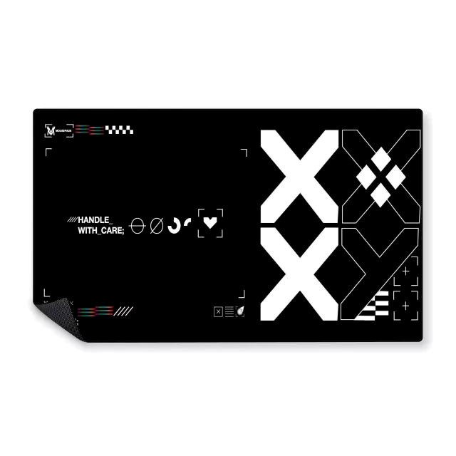 Mousepad X Branco | MMGGAMERS