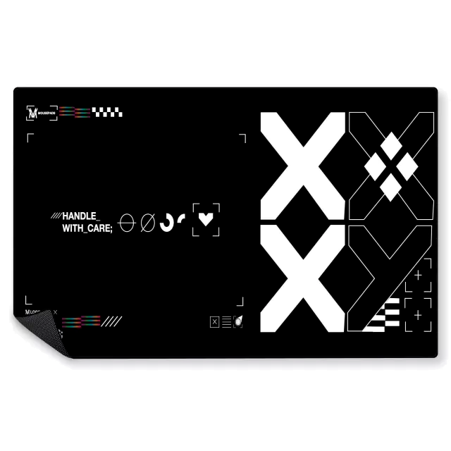 Mousepad X Branco | MMGGAMERS