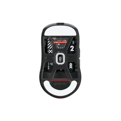 [Super Clear Edition] Pulsar X2H Gaming Mouse Medium Negro | MgM IMP