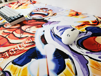 Mousepad Luffy Gear 5 | MGMGAMERS