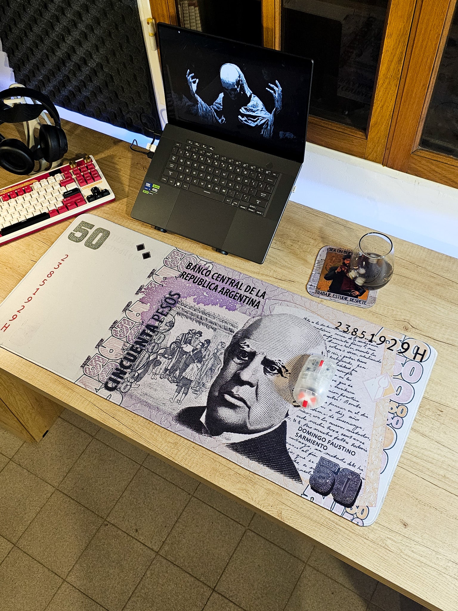 Mousepad 50 Pesos | MGMGAMERS