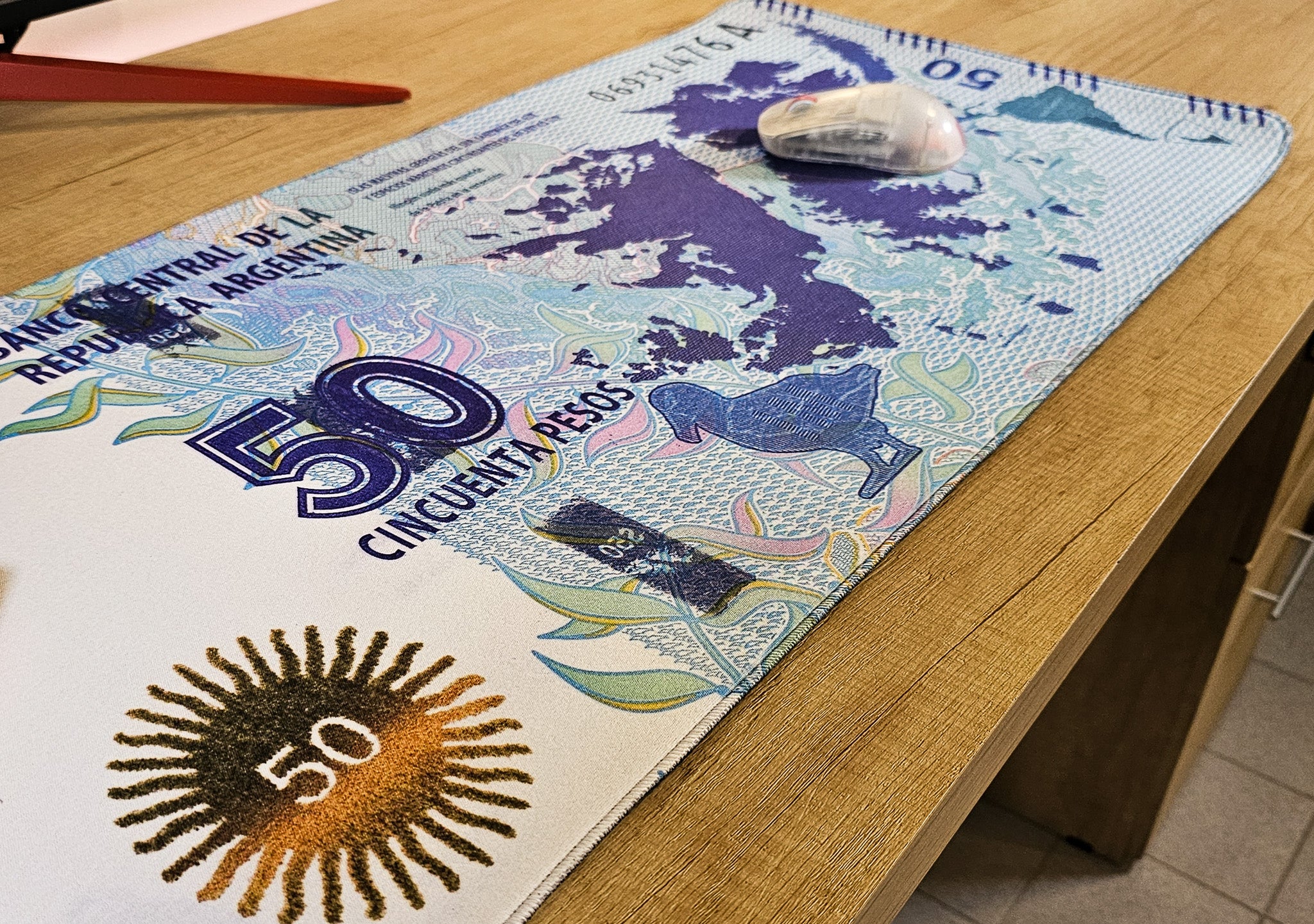 Mousepad 50 Pesos Malvinas | MGMGAMERS