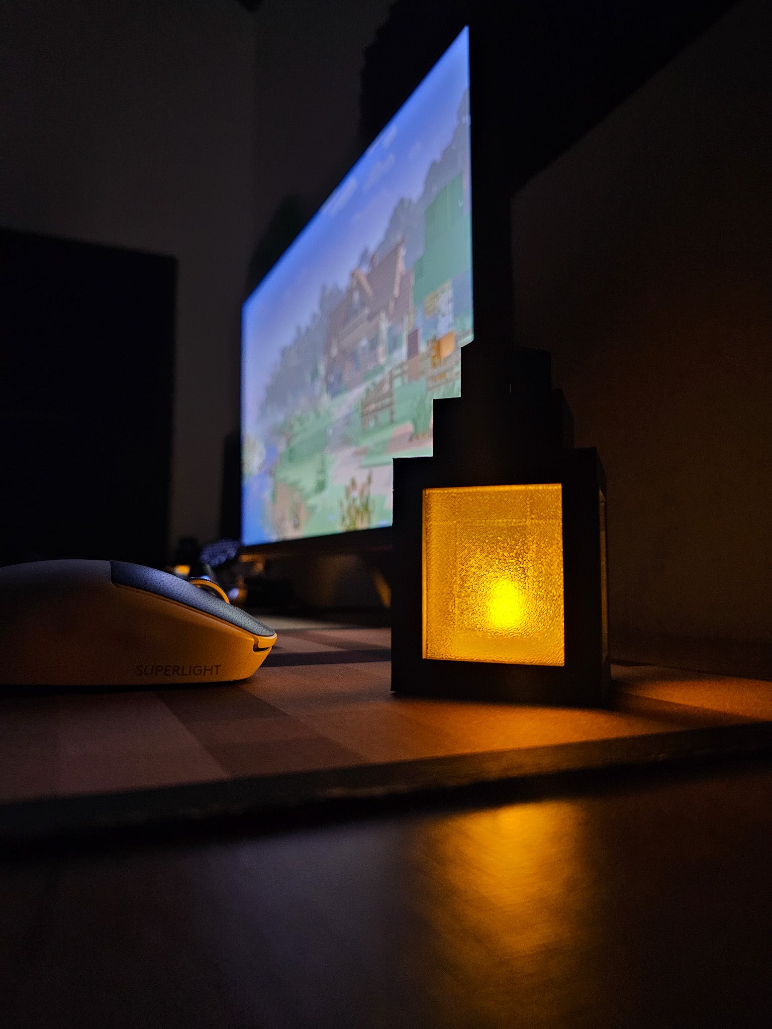 Linterna de Minecraft | EXTRAS MGM