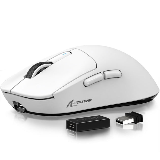 Mouse Gamer Attack Shark X3 Pro 59 g, PAW3395, 4K/8K | MgM IMP