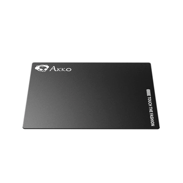 Mousepad de vidro preto Akko Gaming | MgM IMP 