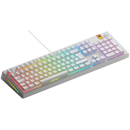 Teclado Gaming Glorious GMMK 3 RGB White| MgM IMP