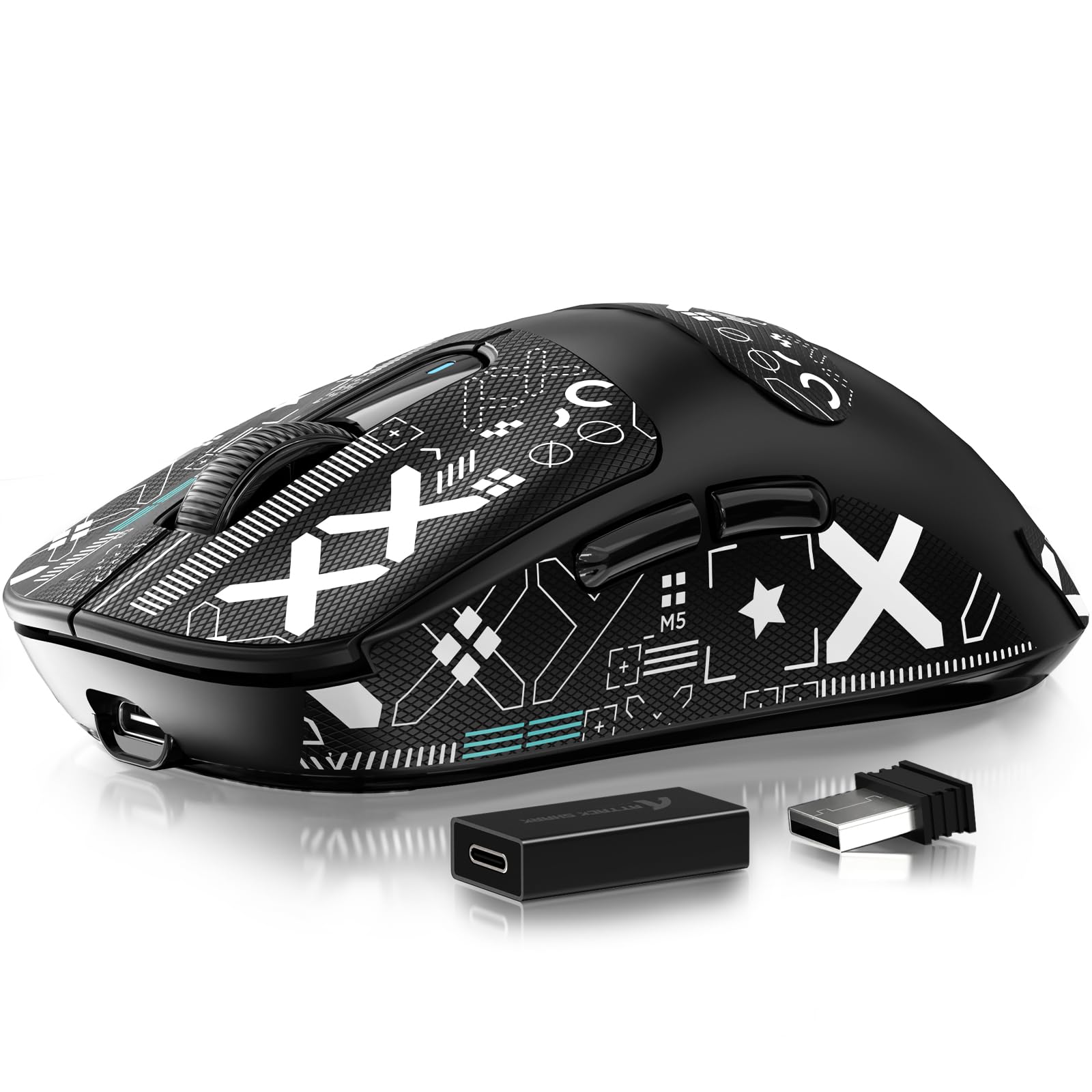 Mouse Gamer Attack Shark X3 Pro 59 g, PAW3395, 4K/8K | MgM IMP