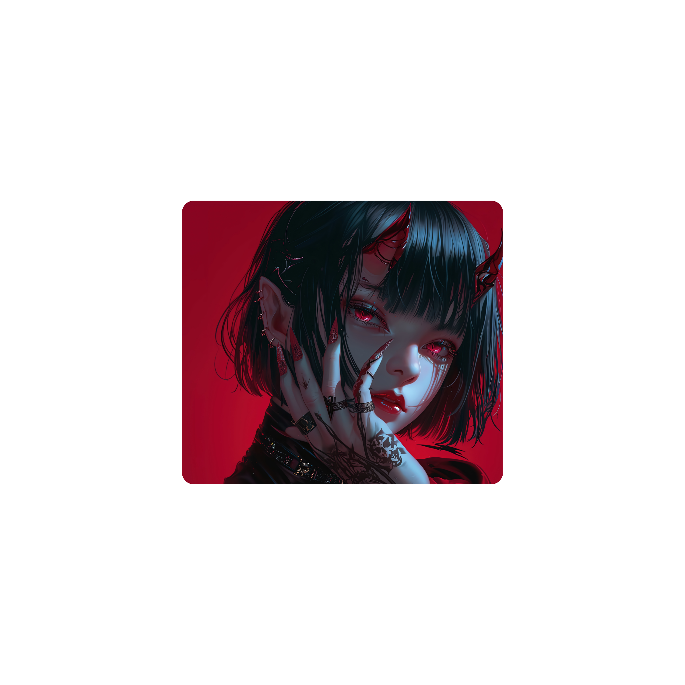 Mousepad AnimeGirlDemon 46x41 PRO | PERSONALIZADO