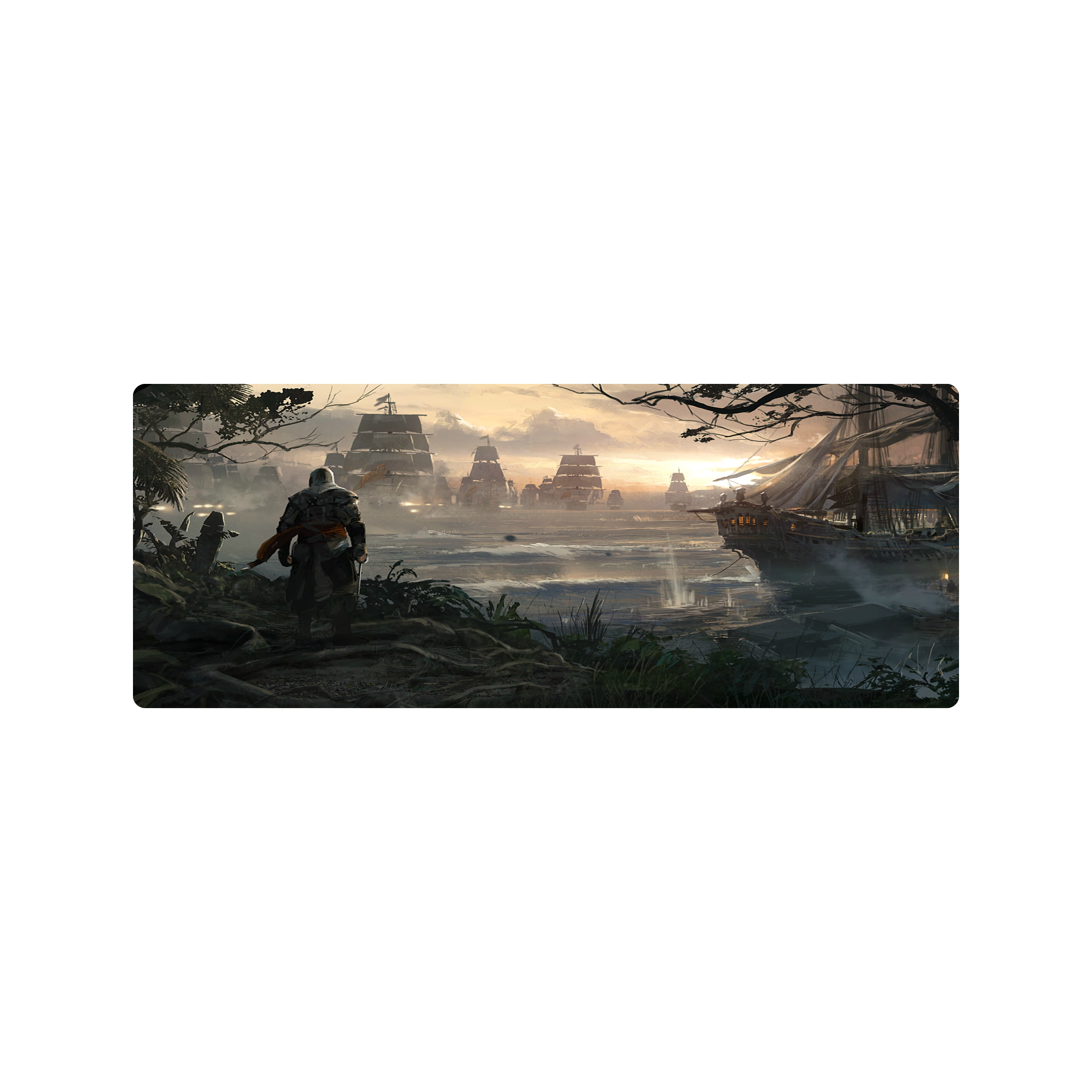 Mousepad Assassins Creed IV Black Flag 78x30 PRO | PERSONALIZADO