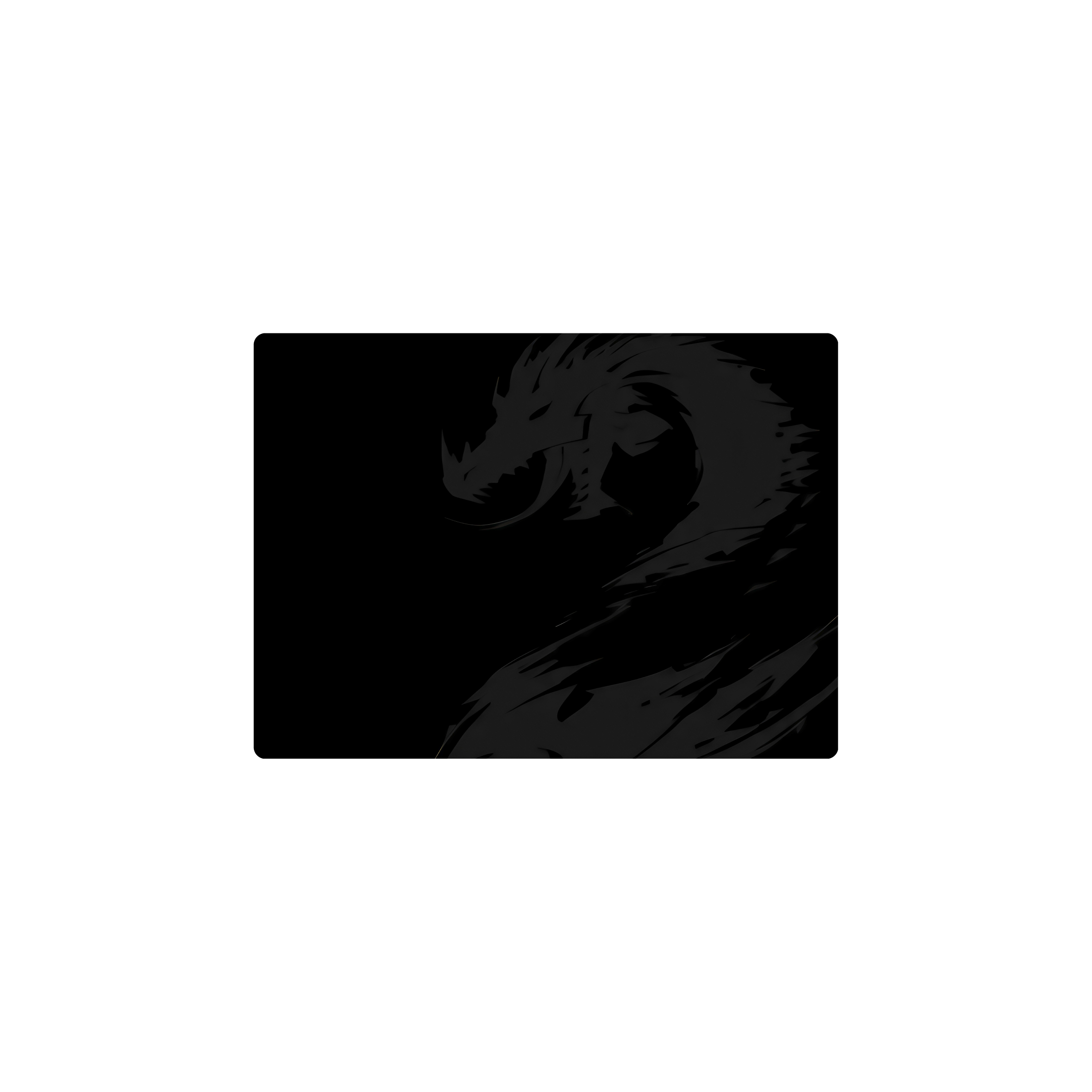 Mousepad BLACK DRAGON 37x27 PRO | PERSONALIZADO
