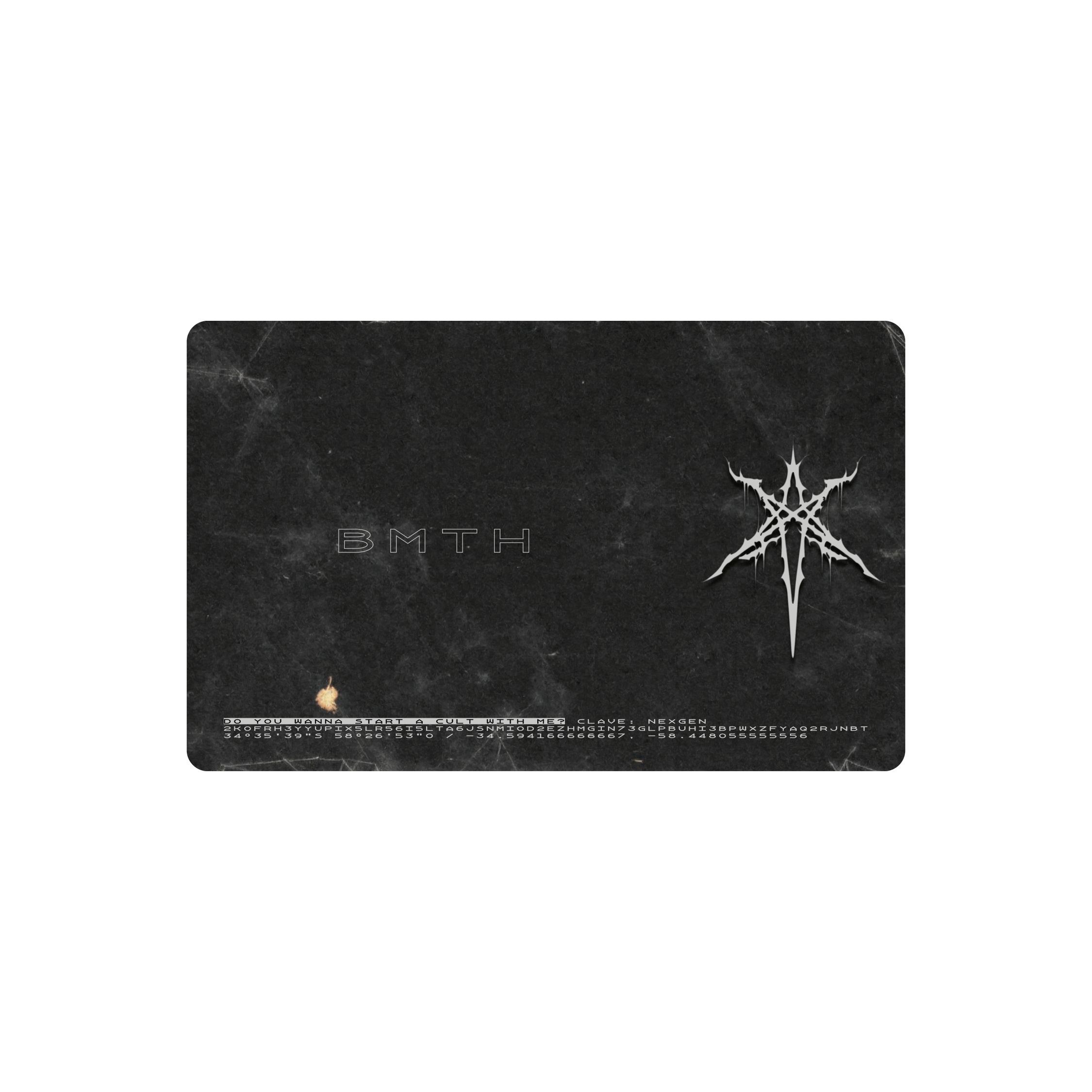 Mousepad BMTH 80x50 Classic | PERSONALIZADO