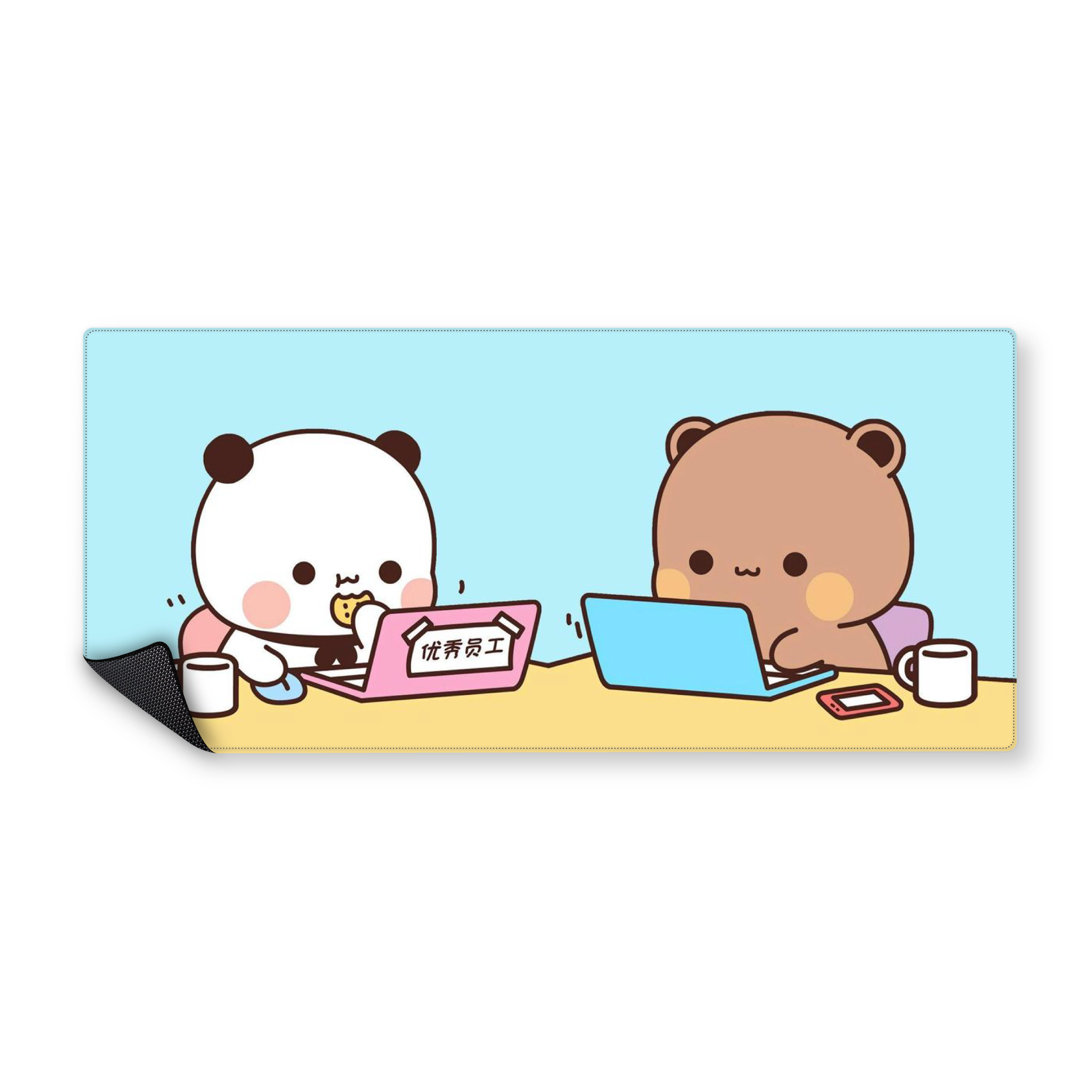 Mousepad BUBU Y DUDU 90x40 Classic | PERSONALIZADO