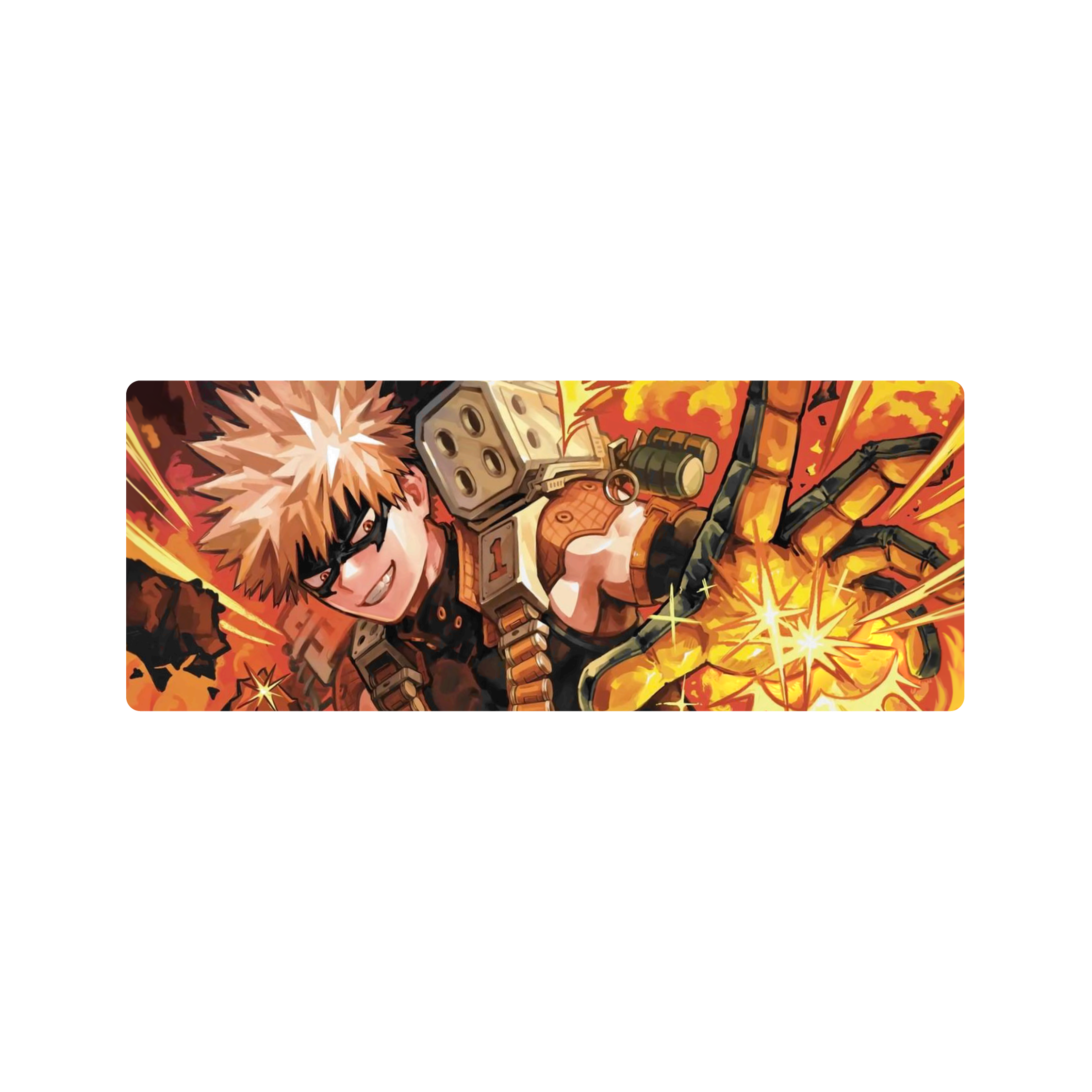 Mousepad Bakugo Fanart 65x25 Classic | PERSONALIZADO