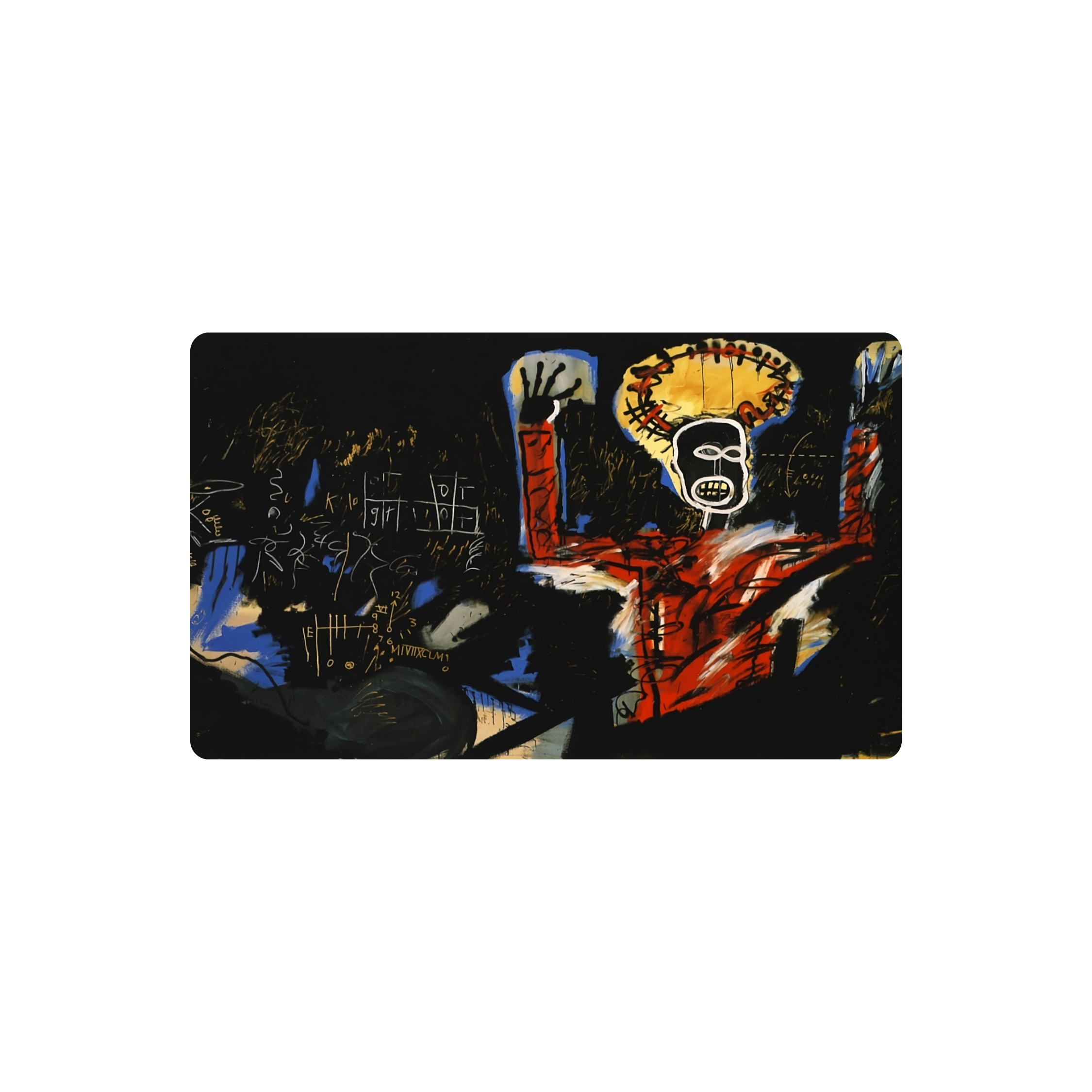 Mousepad Basquiat Profit I 42x25 Classic | PERSONALIZADO