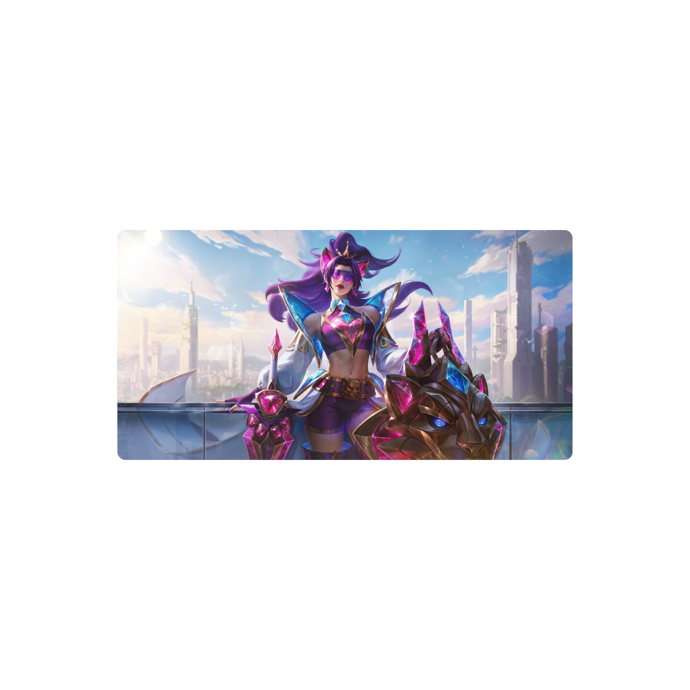 Mousepad Battlelion Leona 80x40 PRO | PERSONALIZADO