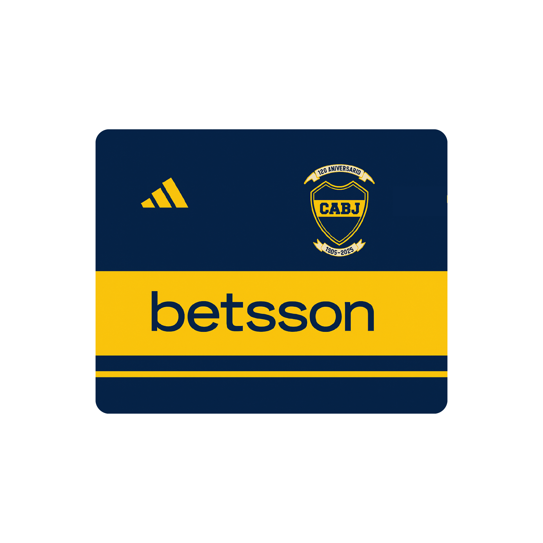 Mousepad Camiseta Club Atletico Boca Jrs 2026 | MGMGAMERS