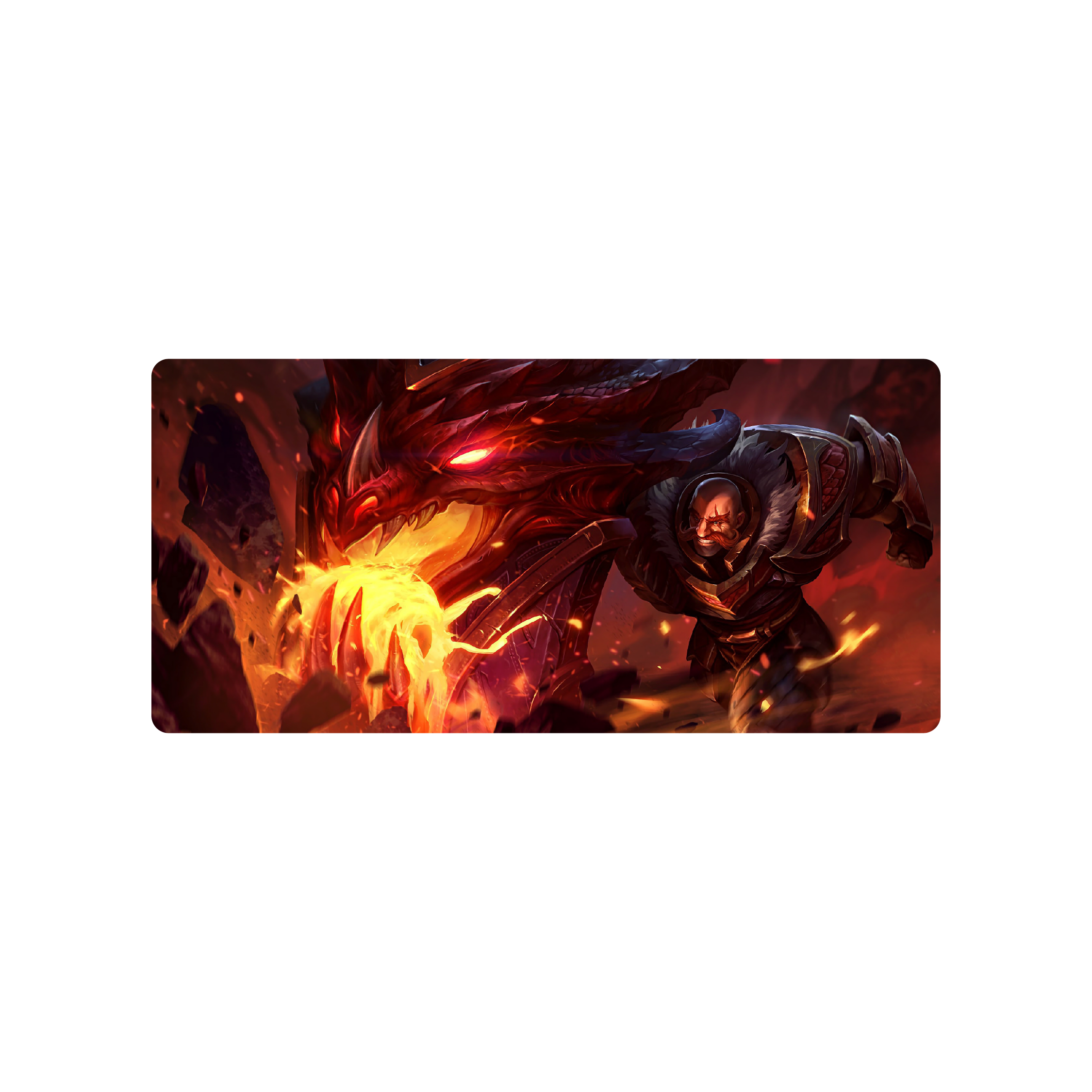 Mousepad Braum league of legends 60x28 Classic | PERSONALIZADO