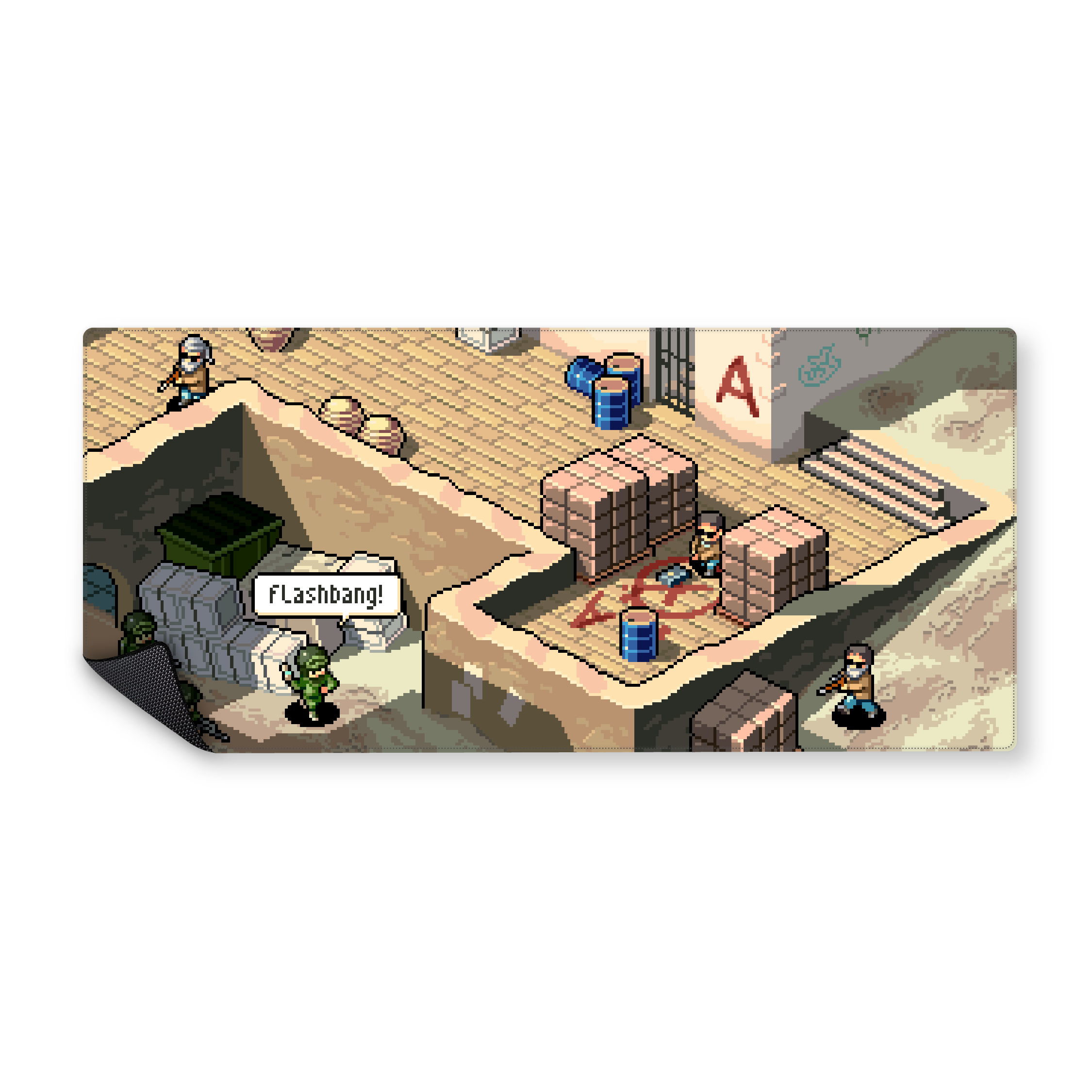 Mousepad CS pixel pro 90x40 PRO | PERSONALIZADO