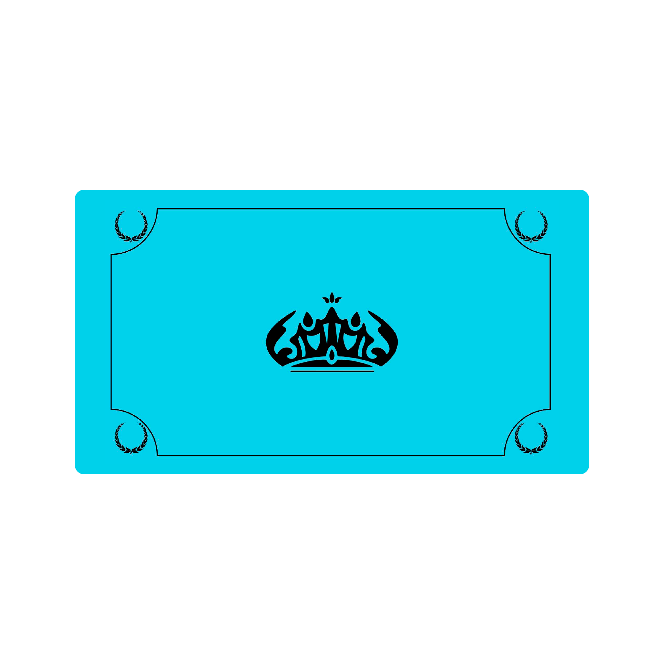 Mousepad Corona alada 100x55 Classic | PERSONALIZADO