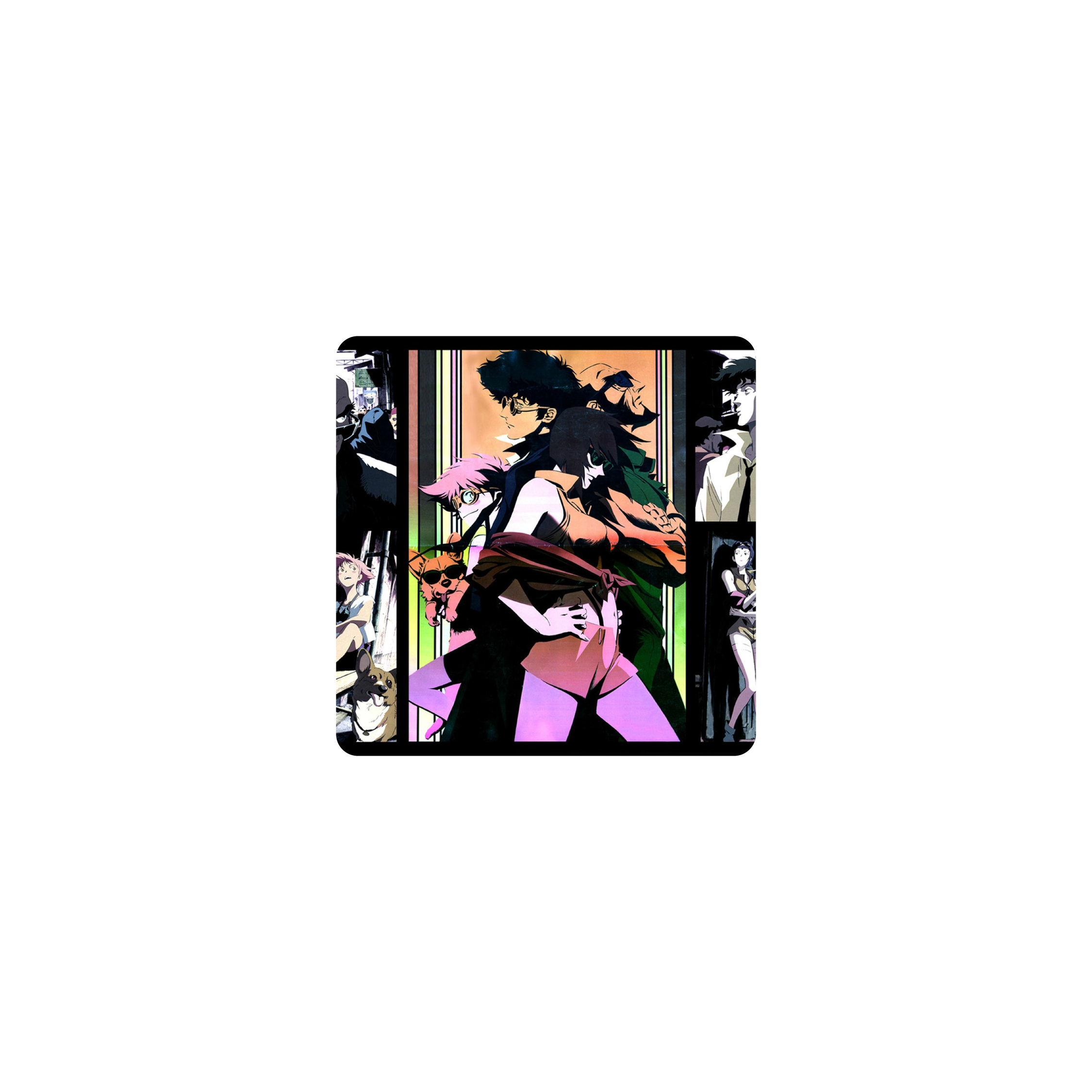 Mousepad Cowboy Bebop 25x25 PRO | PERSONALIZADO