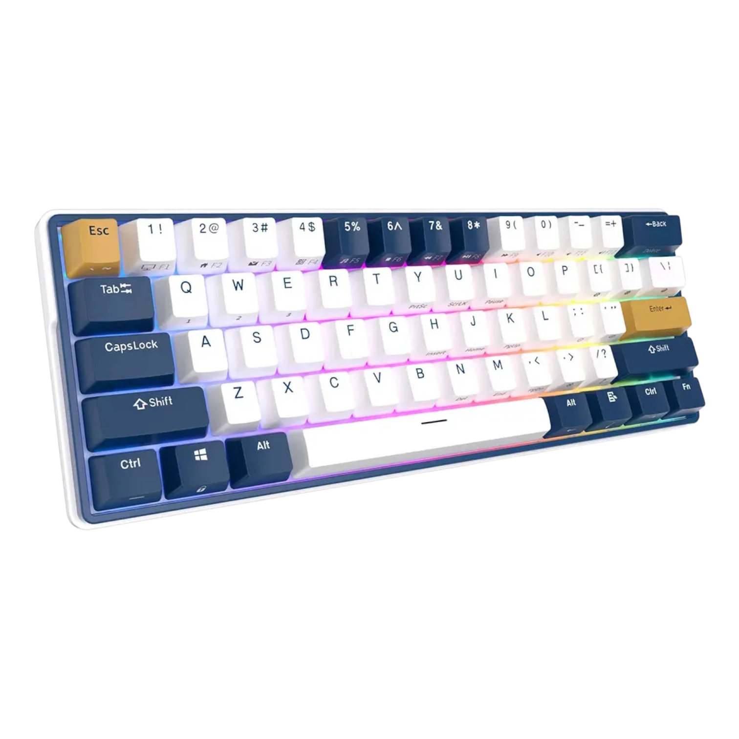 Teclado Gaming Royal Kludge RK61 RGB 60%| MgM IMP