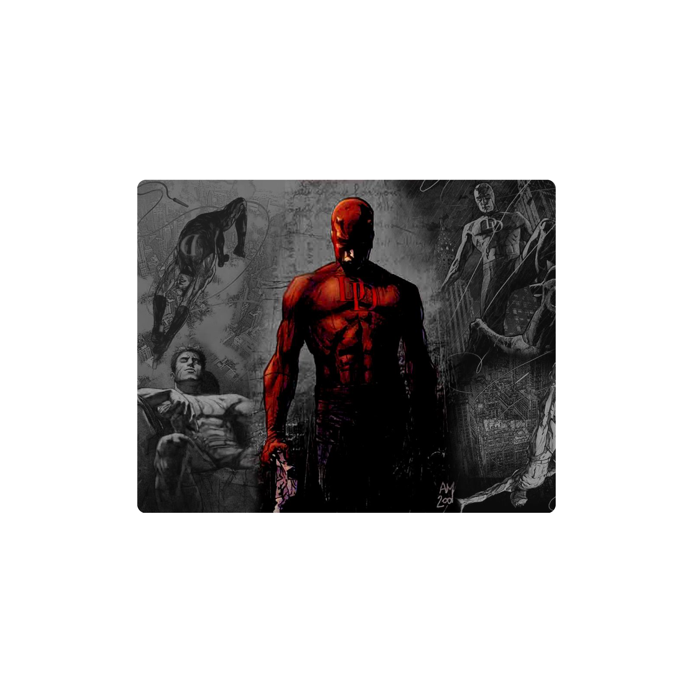 Mousepad Daredevil TOP 10 AURA MOMENTS 50x40 PRO | PERSONALIZADO
