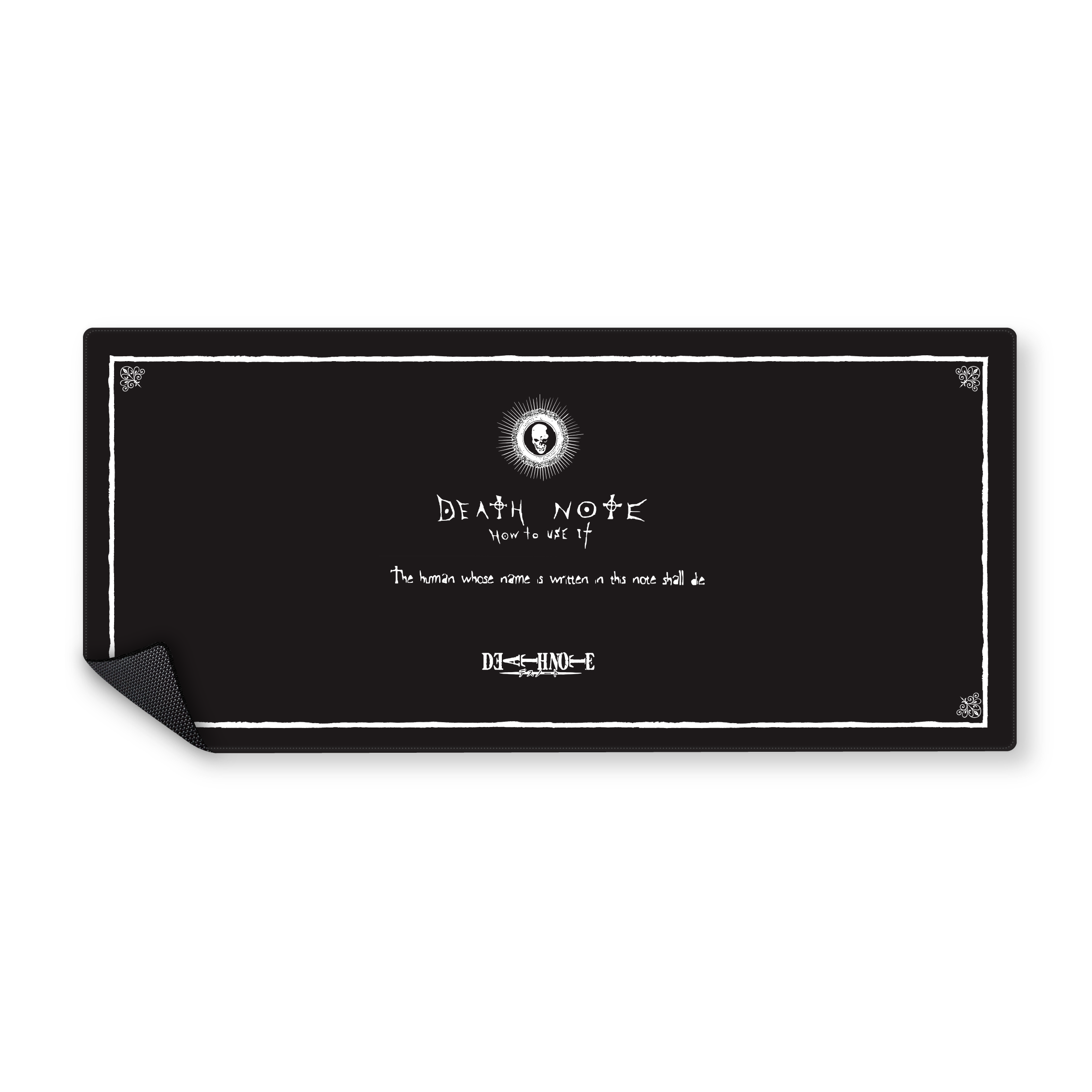 Mousepad Death Note How to use it 2 90x40 Classic | PERSONALIZADO